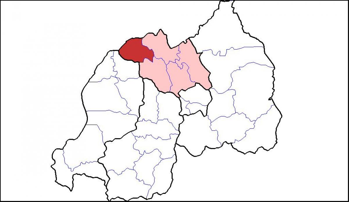 kaart musanze Rwanda